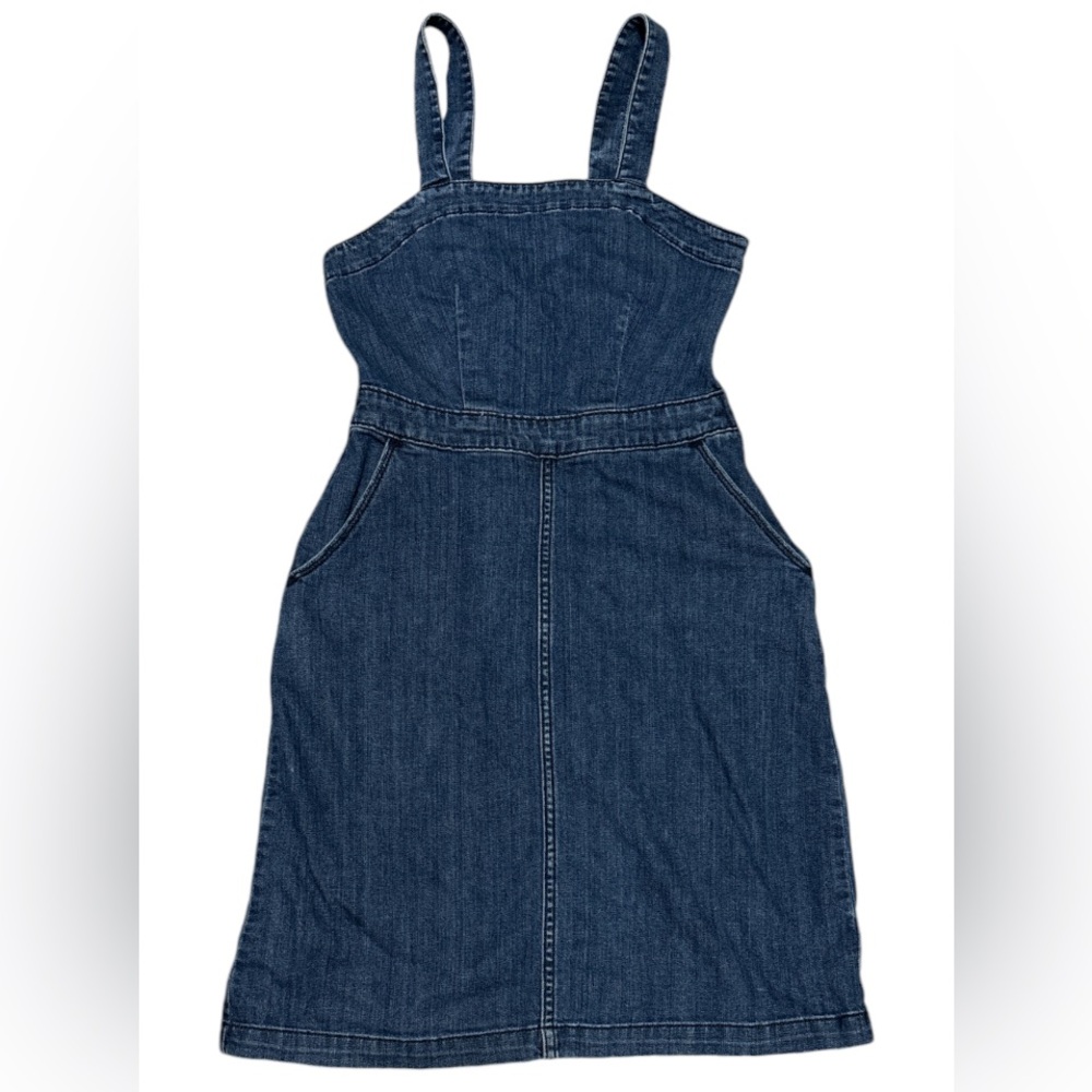 Denim midi dress Size 2